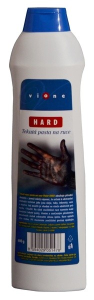 Vione Hard tekutá pasta na ruce 600g - Kosmetika Hygiena a ochrana pro ruce Mycí pasty